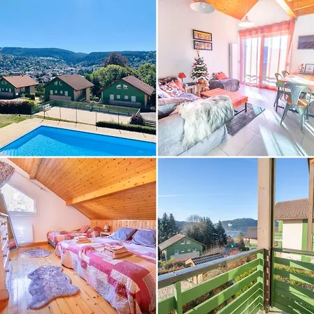 Duplex Dans Avec Superbe Vue Et Piscine Commune * Gérardmer